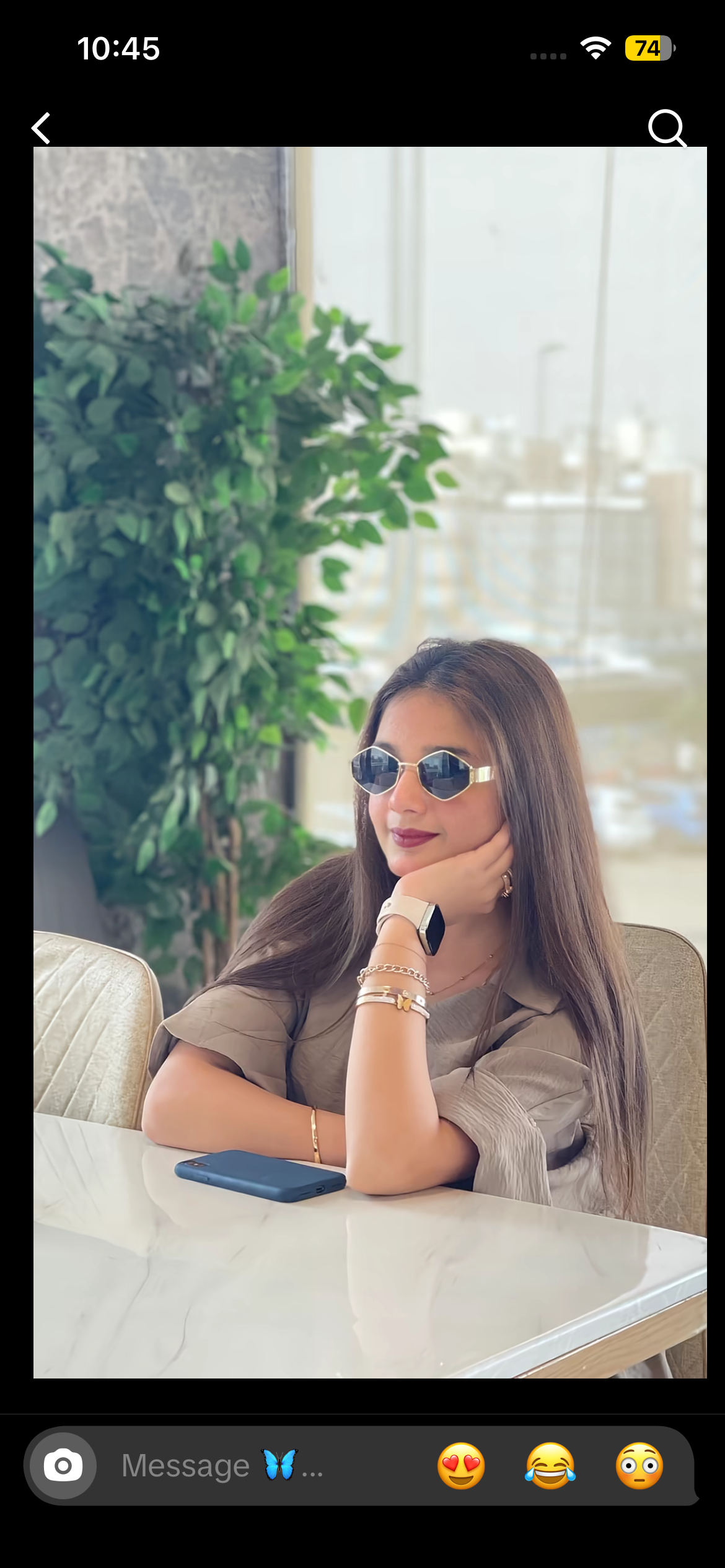 Prism Gold Edge Sunglasses
