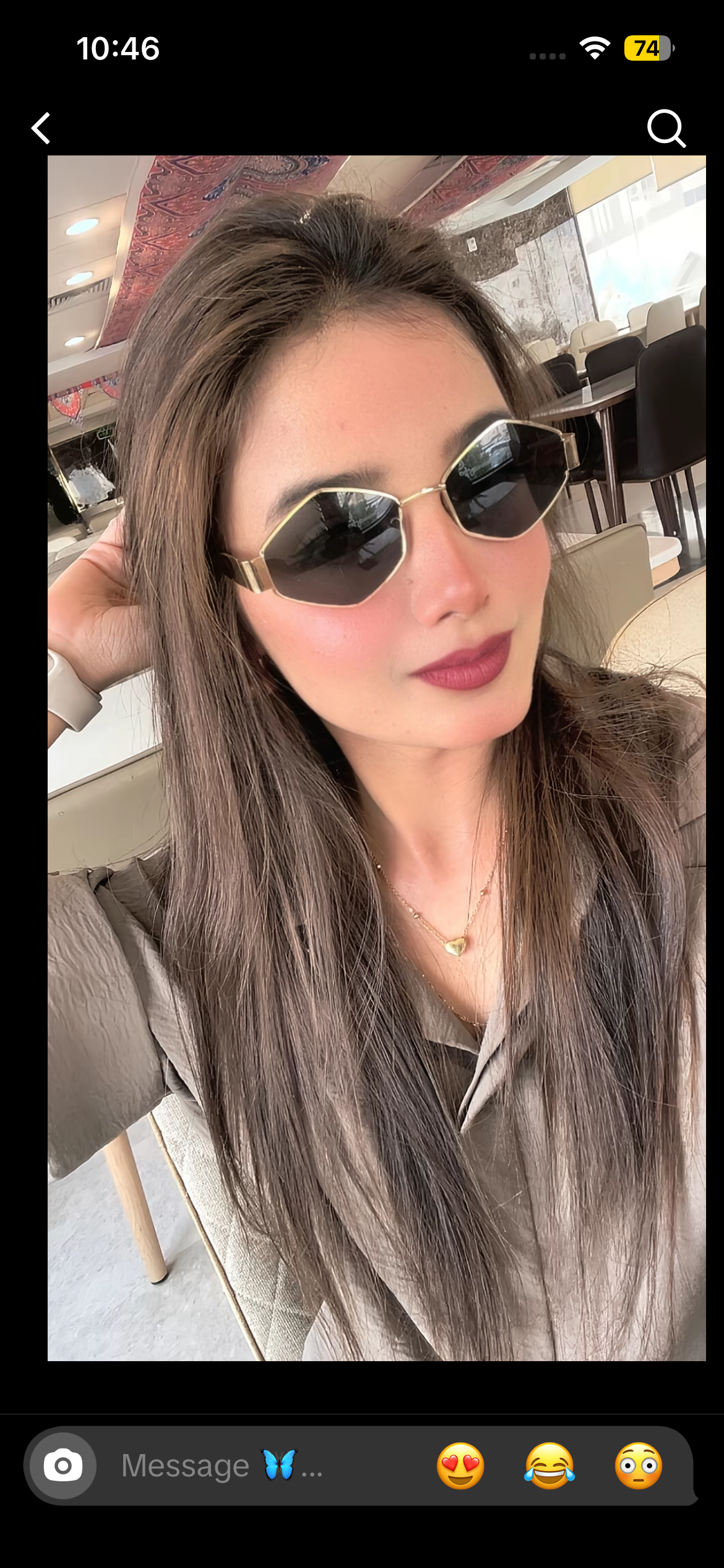 Prism Gold Edge Sunglasses